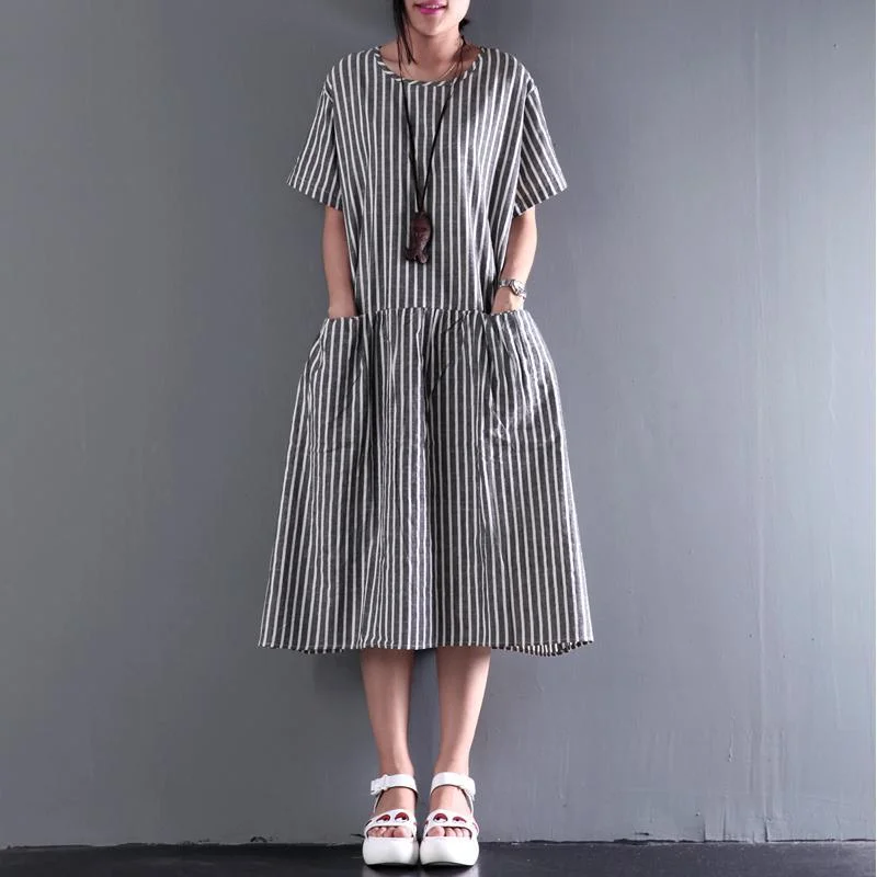2017 new summer linen dress elastic waist sundresses casual oversize maxi dress Stylish V-Neck Maxi Dress 2017 new summer linen dress elastic waist sundresses casual oversize maxi dress Stylish V-Neck Maxi Dress