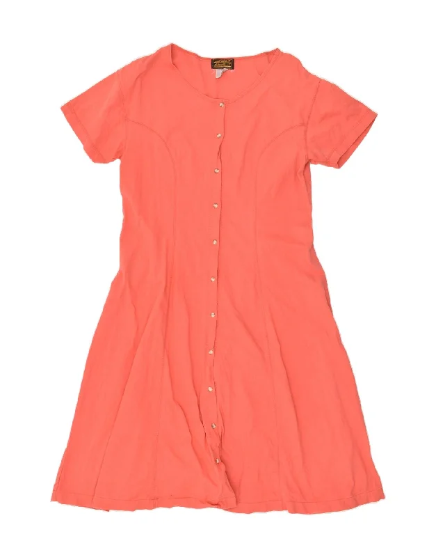 EDDIE BAUER Womens Basic Dress UK 16 Large Red