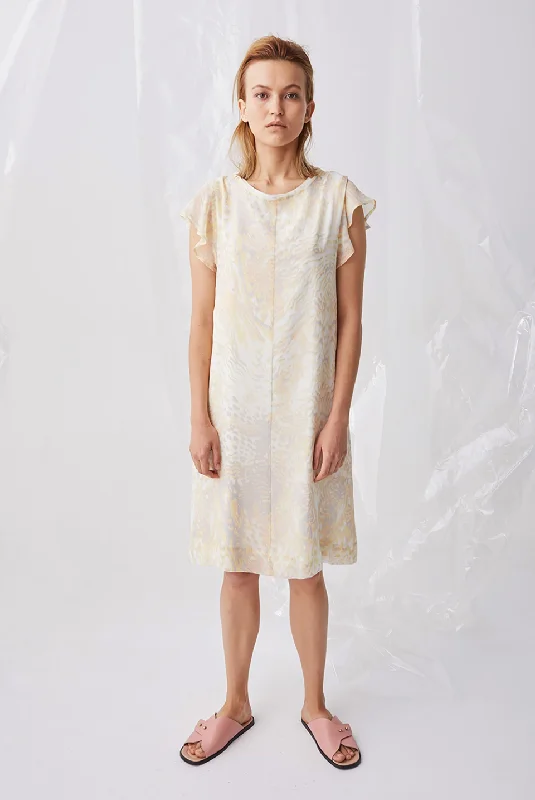 RICOCHET (NZ) Yoko Nagano dress - Tigers eye silk dress! 12