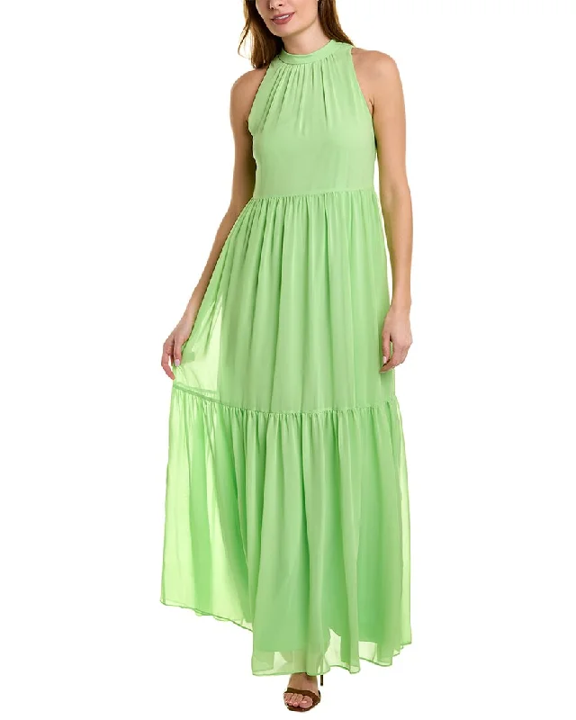 Aidan by Aidan Mattox Tiered Maxi Dress Elegant Boho Maxi Dress