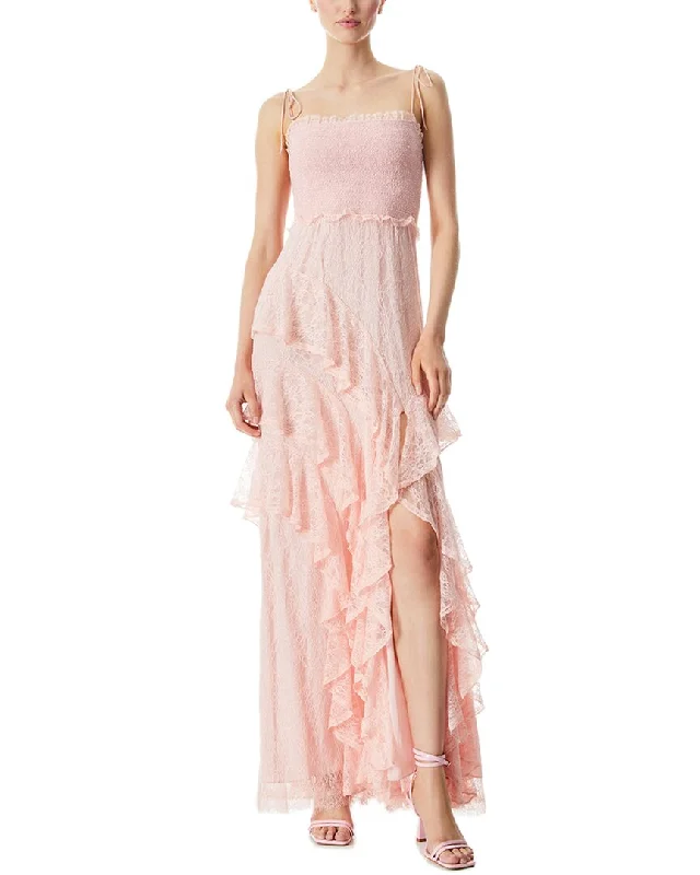 alice + olivia Jocelyn Maxi Dress Elegant Lace Maxi Dress