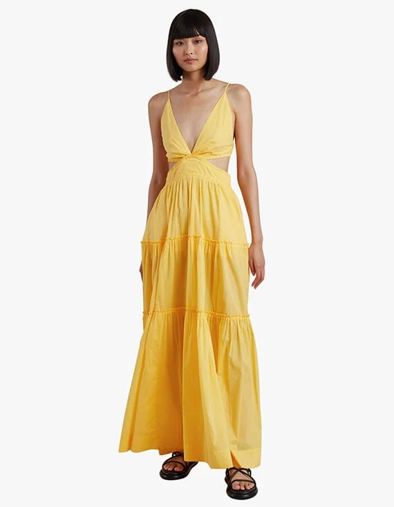 Carla V Maxi Dress Cozy Longline Maxi Dress