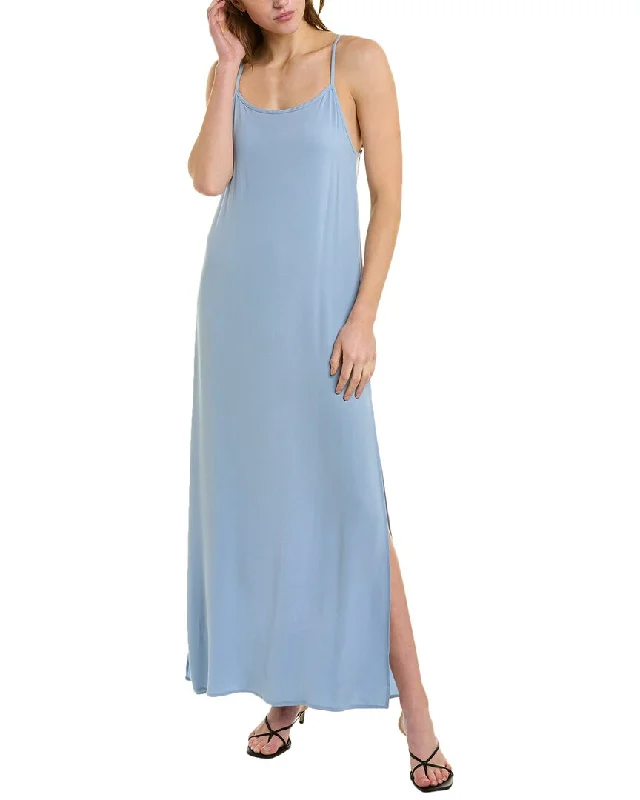 Chaser Heirloom Maxi Dress Comfortable Plunging Neckline Maxi Dress