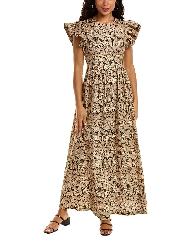 O.P.T. Martinelli Maxi Dress Chic Button-Up Maxi Dress