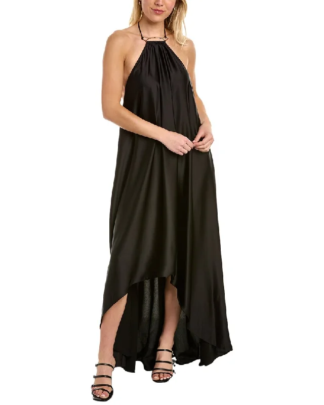 Ramy Brook Jupiter Maxi Dress Stylish Maxi Dress with Frills