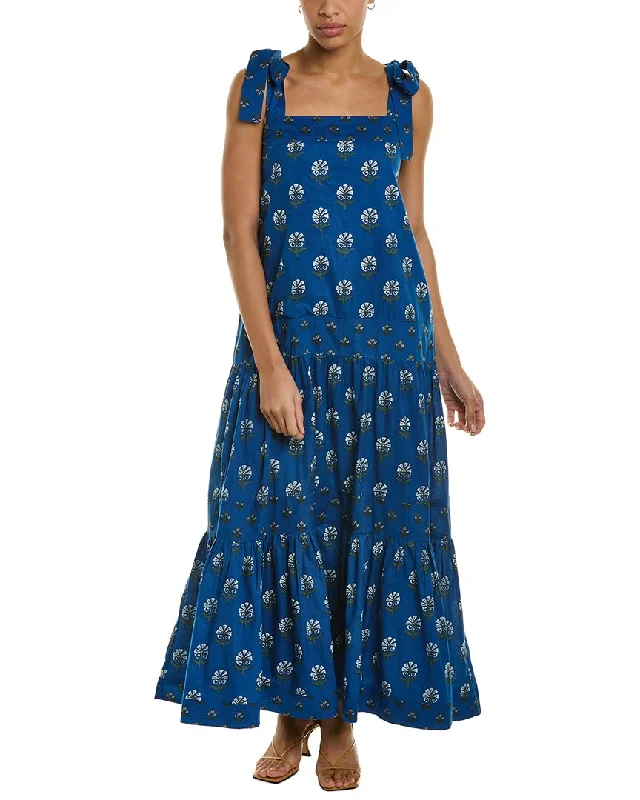 Ro's Garden Vail Maxi Dress Cozy Spaghetti Strap Maxi Dress