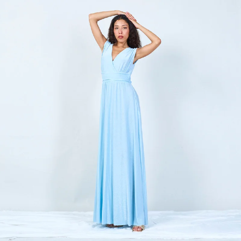 Shimmering evening maxi dress wholesale Stylish Boho Chic Maxi Dress