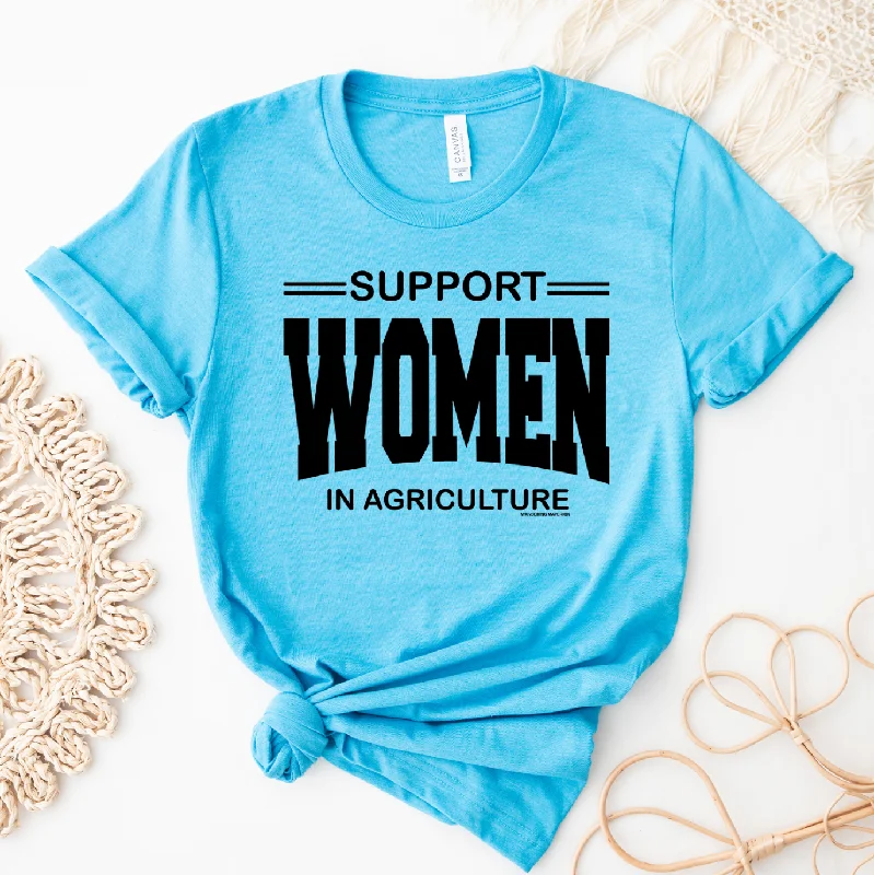Support Women In Agriculture Black Ink T-Shirt (XS-4XL) - Multiple Colors! Rayon Fabric Velvet Fabric Corduroy Fabric Support Women In Agriculture Black Ink T-Shirt (XS-4XL) - Multiple Colors! Rayon Fabric Velvet Fabric Corduroy Fabric