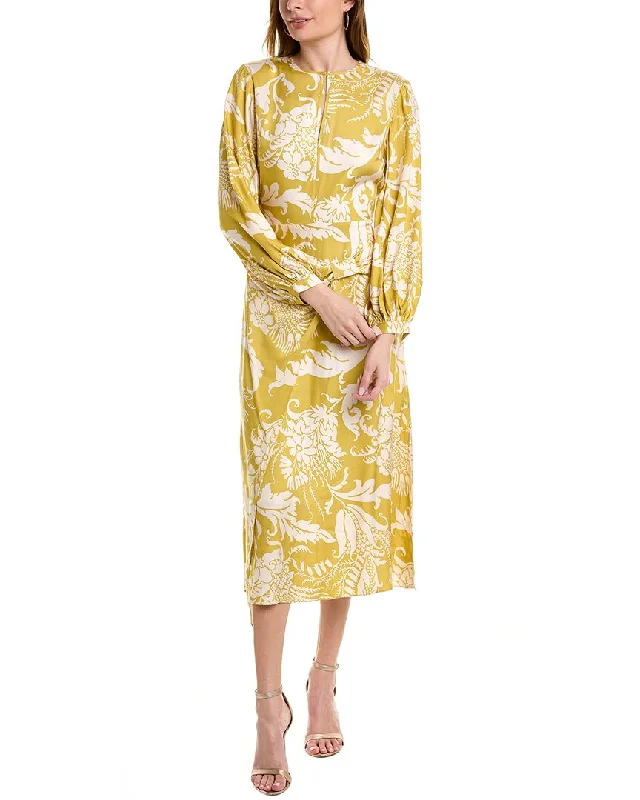 Ted Baker Saraiy Maxi Dress Elegant Silk Maxi Dress