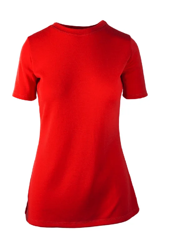 250 Women's Merino Short Sleeve T-Shirt First One - Red Layered Multi-layer Single Layer 250 Women's Merino Short Sleeve T-Shirt First One - Red Layered Multi-layer Single Layer