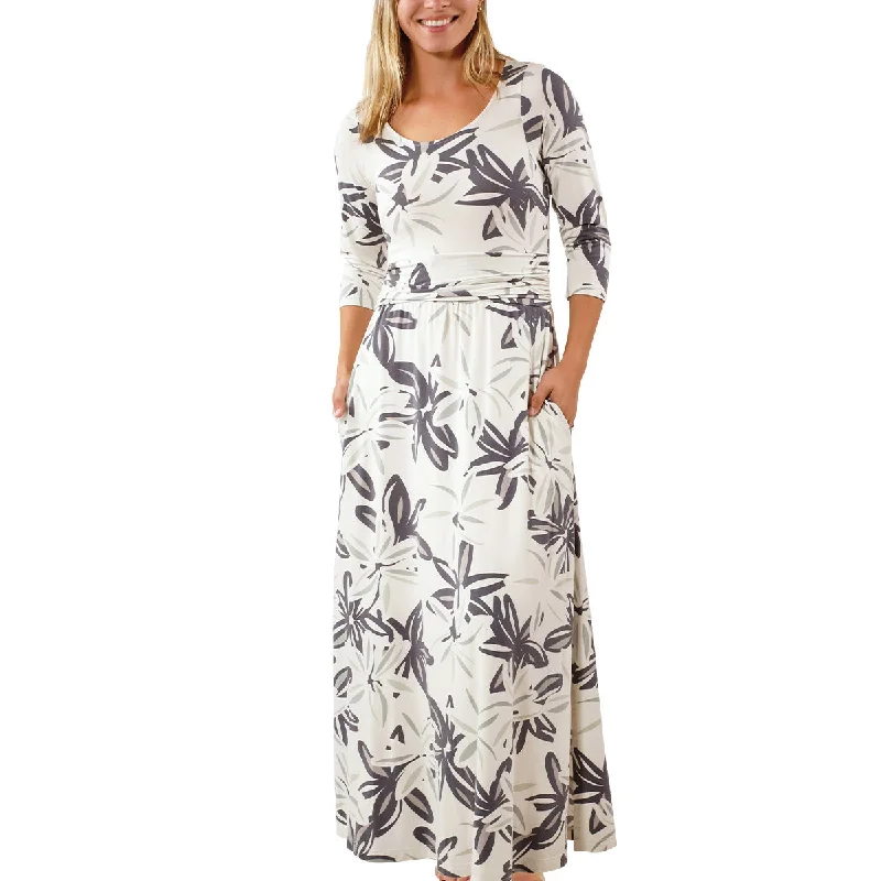 Women's Scoop Neck Maxi Dress Chic Summer Maxi Dress