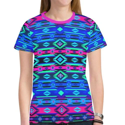 Adobe Sunset T-shirt for Women Casual Formal Business