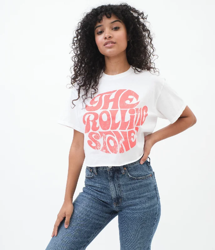 Aeropostale The Rolling Stones Graphic Tee Hooded Caped Shawl Collar