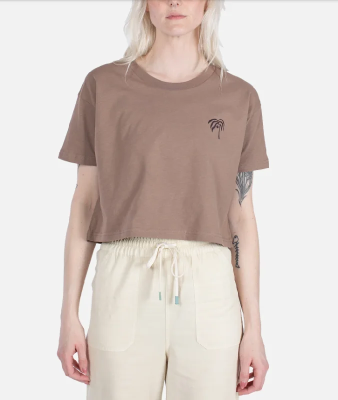 Coco SS Tee Mesh Blend Leather Blend Suede Blend