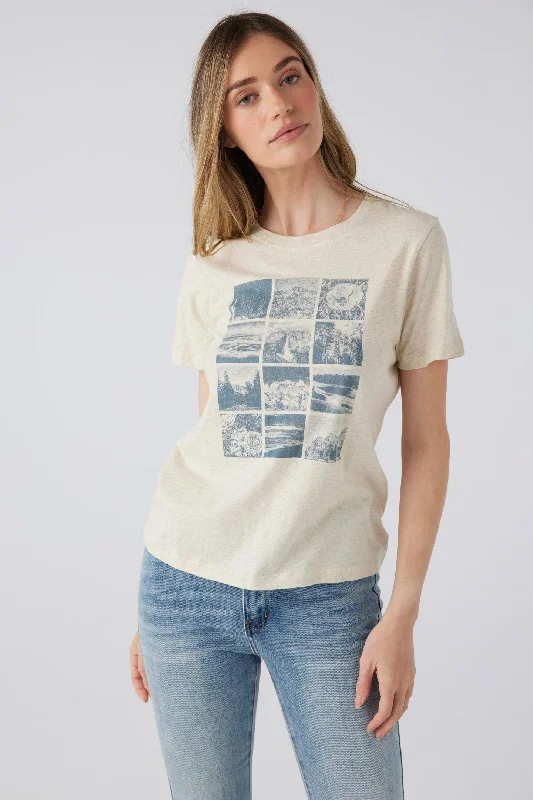 Collage Hermosa Tee Oversized T-Shirt Spandex breathable