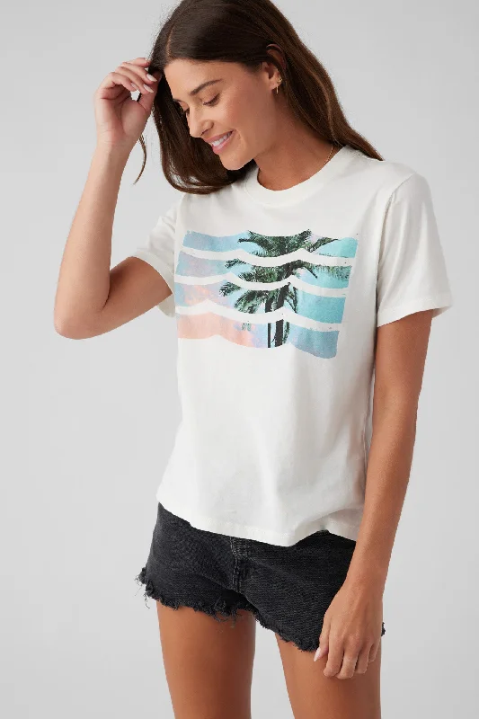 Paradise Waves Tee Chenille Brocade Lace