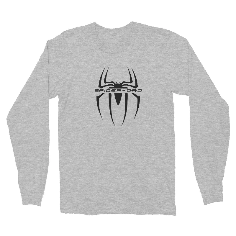 Superhero Spider Dad Long Sleeve Unisex T-Shirt  Matching Family Elegant Classic Vintage