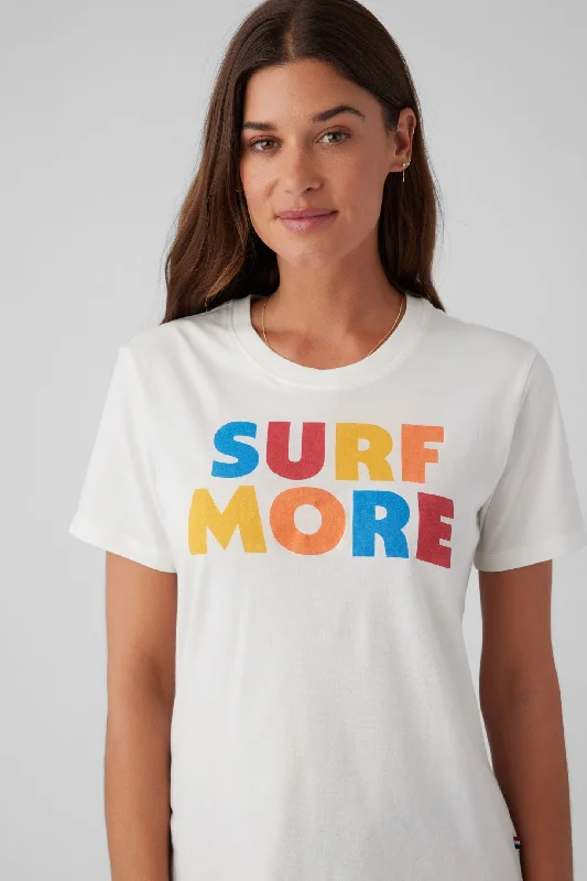 Surf More Tee Terry Blend Velvet Blend Canvas Blend