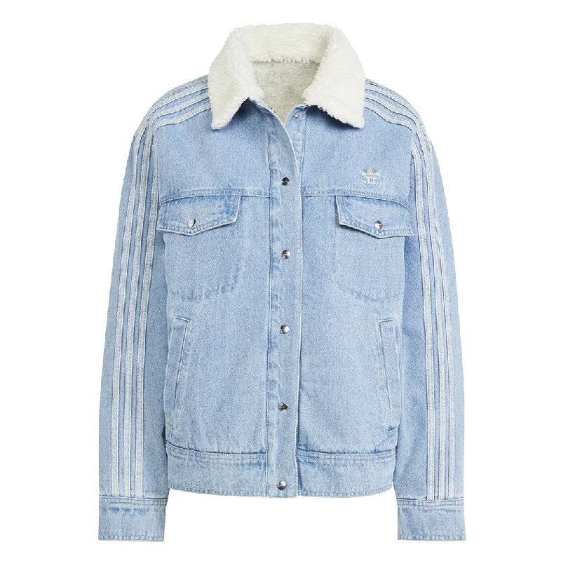 adidas - Women's Neutral Court Denim Jacket (IS5250) Cotton Jacket Linen Jacket Terry Jacket adidas - Women's Neutral Court Denim Jacket (IS5250) Cotton Jacket Linen Jacket Terry Jacket