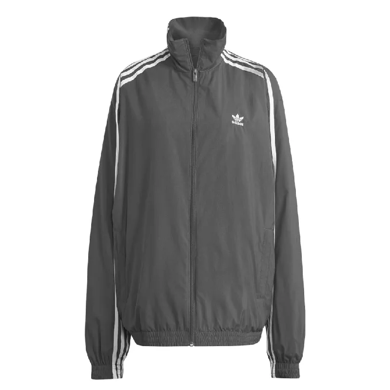 adidas - Women's Originals Adilenium Oversized Track Jacket (IV9338) Notch Collar Jacket Peter Pan Collar Jacket Cowl Neck Jacket adidas - Women's Originals Adilenium Oversized Track Jacket (IV9338) Notch Collar Jacket Peter Pan Collar Jacket Cowl Neck Jacket
