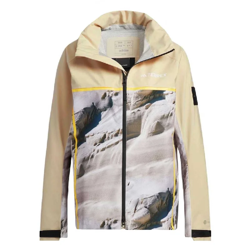 adidas - Women's Terrex National Geographic Rain.Rdy Jacket (IC1991) Wool Jacket Cashmere Jacket Tweed Jacket adidas - Women's Terrex National Geographic Rain.Rdy Jacket (IC1991) Wool Jacket Cashmere Jacket Tweed Jacket