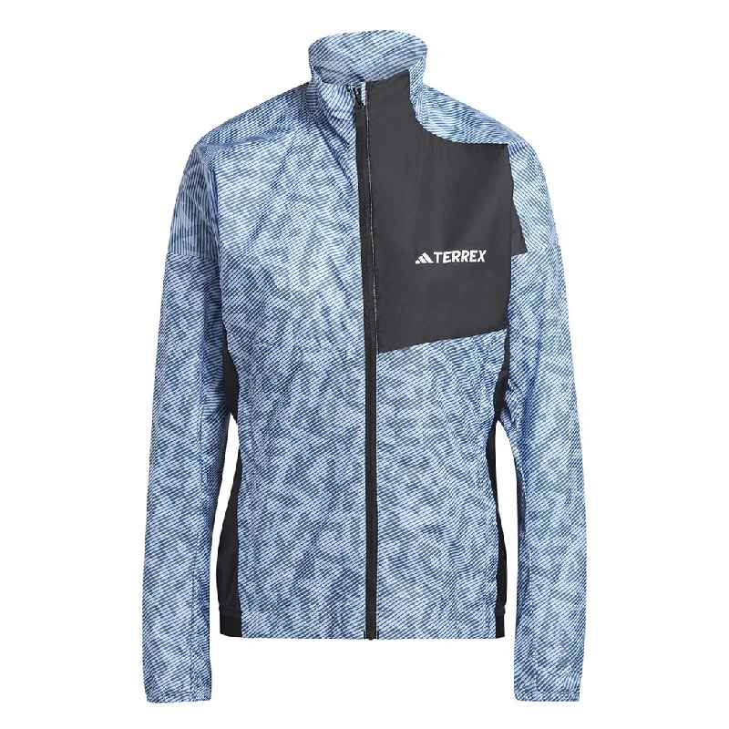 adidas - Women's Terrex Trail Running Windbreaker Jacket (HZ1320) Striped Jacket Polka Dot Jacket Floral Jacket adidas - Women's Terrex Trail Running Windbreaker Jacket (HZ1320) Striped Jacket Polka Dot Jacket Floral Jacket