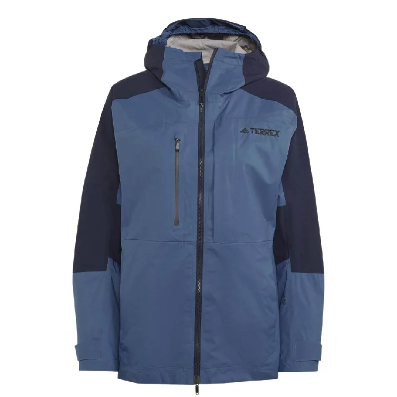 adidas - Women's Terrex Xploric Rain.Rdy Hiking Jacket (HN2942) Boat Neck Shawl Collar Notched Collar adidas - Women's Terrex Xploric Rain.Rdy Hiking Jacket (HN2942) Boat Neck Shawl Collar Notched Collar