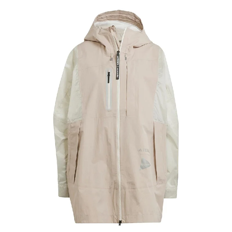 adidas - Women's Terrex x And Wander Xploric RAIN.RDY Jacket (HR7144) Print Jacket Jacquard Jacket Embroidered Jacket adidas - Women's Terrex x And Wander Xploric RAIN.RDY Jacket (HR7144) Print Jacket Jacquard Jacket Embroidered Jacket