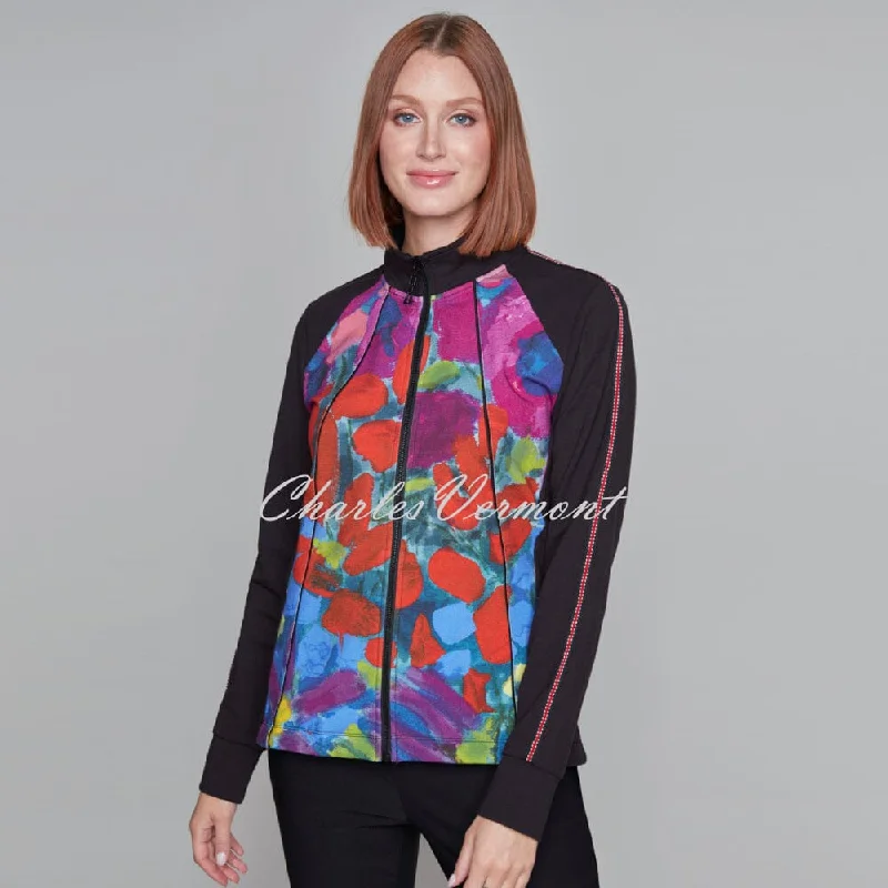 Claire Desjardins 'Tiny Little Dream' Zip Jacket - Style 91767 Zippered Jacket Buttoned Jacket Snapped Jacket Claire Desjardins 'Tiny Little Dream' Zip Jacket - Style 91767 Zippered Jacket Buttoned Jacket Snapped Jacket