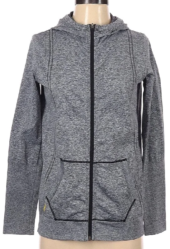 Lole Gray Heather Full-Zip Hooded Jacket Size S MSP$95 Toggled Jacket Drawstring Jacket Belted Jacket Lole Gray Heather Full-Zip Hooded Jacket Size S MSP$95 Toggled Jacket Drawstring Jacket Belted Jacket