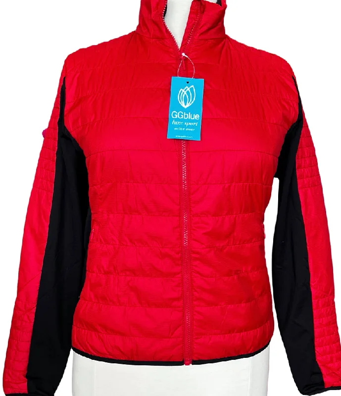 New GGBlue Halley Quilted Jacket - Red/Black MSP$136 Chenille Jacket Brocade Jacket Lace Jacket New GGBlue Halley Quilted Jacket - Red/Black MSP$136 Chenille Jacket Brocade Jacket Lace Jacket