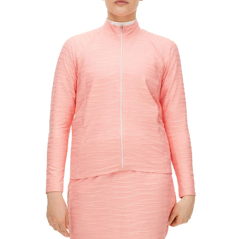 Rohnisch Women's Jodie Golf Jacket - Rose Striped Jacket Polka Dot Jacket Floral Jacket Rohnisch Women's Jodie Golf Jacket - Rose Striped Jacket Polka Dot Jacket Floral Jacket