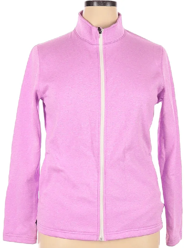 Sun Mountain Full-Zip Pink Jacket Size XL MSP$124 Denim Fabric Leather Fabric Suede Fabric Sun Mountain Full-Zip Pink Jacket Size XL MSP$124 Denim Fabric Leather Fabric Suede Fabric