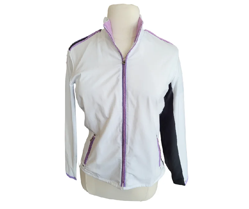 Tail Full Zip Navy White and Purple Jacket Size L MSP$120 Herringbone Jacket Checkered Jacket Solid Jacket Tail Full Zip Navy White and Purple Jacket Size L MSP$120 Herringbone Jacket Checkered Jacket Solid Jacket
