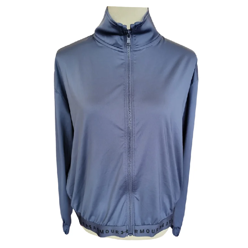Under Armour Navy Full Zip Crop Workout Jacket Size M MSP$65 Chenille Fabric Brocade Fabric Lace Fabric Under Armour Navy Full Zip Crop Workout Jacket Size M MSP$65 Chenille Fabric Brocade Fabric Lace Fabric