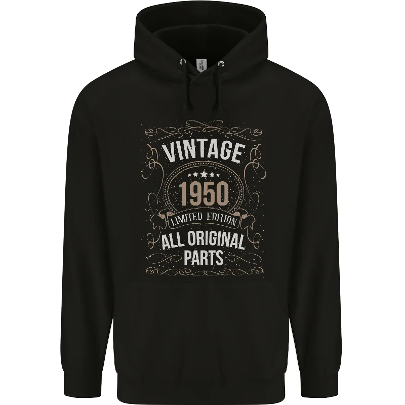 74th Birthday Limited Edition 1950 Mens 80% Cotton Hoodie Hoodie with Pocket Utility Practical 74th Birthday Limited Edition 1950 Mens 80% Cotton Hoodie Hoodie with Pocket Utility Practical