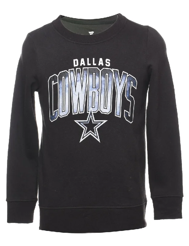 Dallas Cowboys NFL Sweatshirt - S Hoodie with Print Artistic Unique