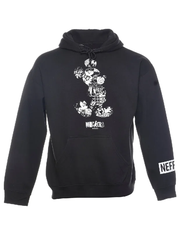 Disney Hooded Cartoon Sweatshirt - M Hoodie with Embroidery Detailed Premium