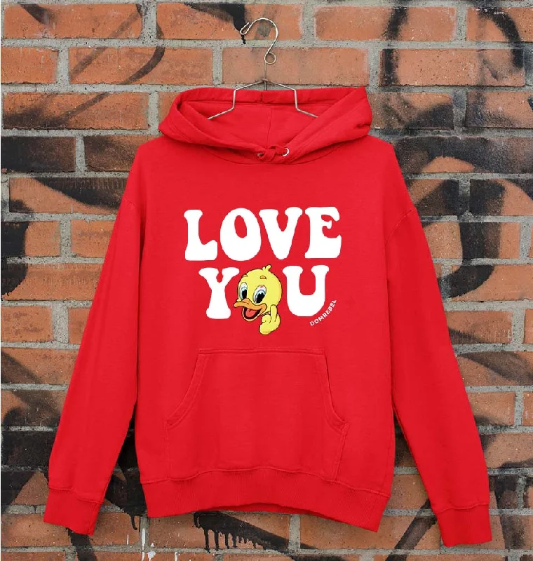 Domrebel Duck Unisex Hoodie for Men/Women Hoodie with Patch Decorative Personalized