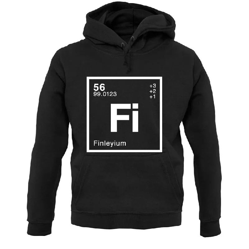 Finley - Periodic Element Unisex Hoodie Hoodie with Reflective Safety Nightwear