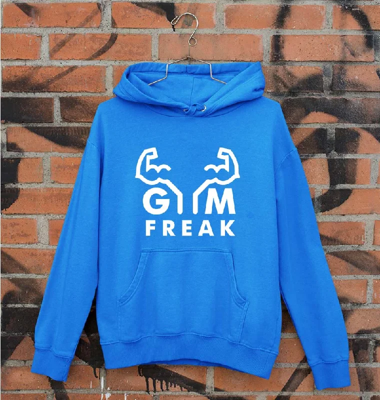 Gym Unisex Hoodie for Men/Women Hoodie with Hem Patch Decorative Personalized