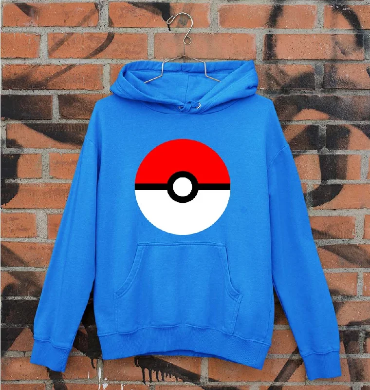 Pokémon Unisex Hoodie for Men/Women Hoodie with Rolled Sleeves Casual Relaxed