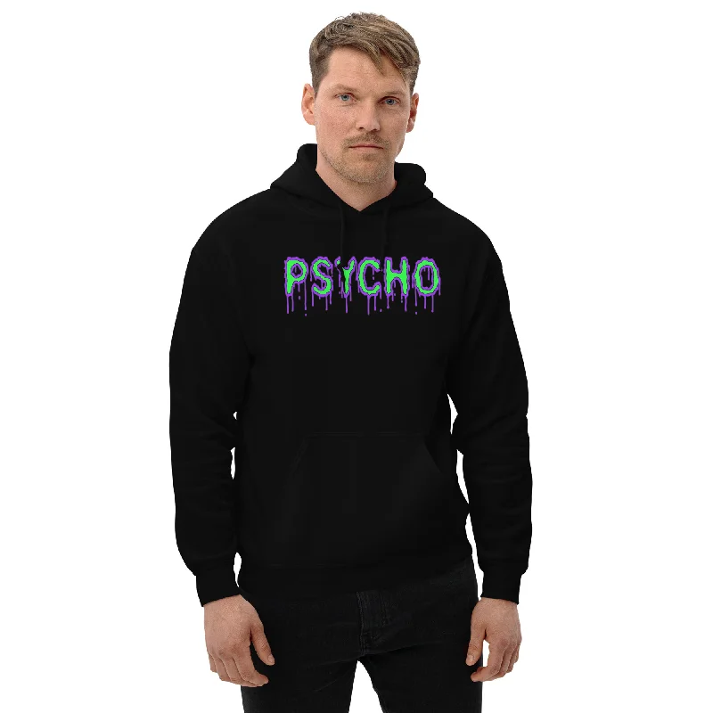 Psycho Mental Personality Unisex Hoodie Sweatshirt Hooded Sweatshirt Casual Wear Street Style Psycho Mental Personality Unisex Hoodie Sweatshirt Hooded Sweatshirt Casual Wear Street Style