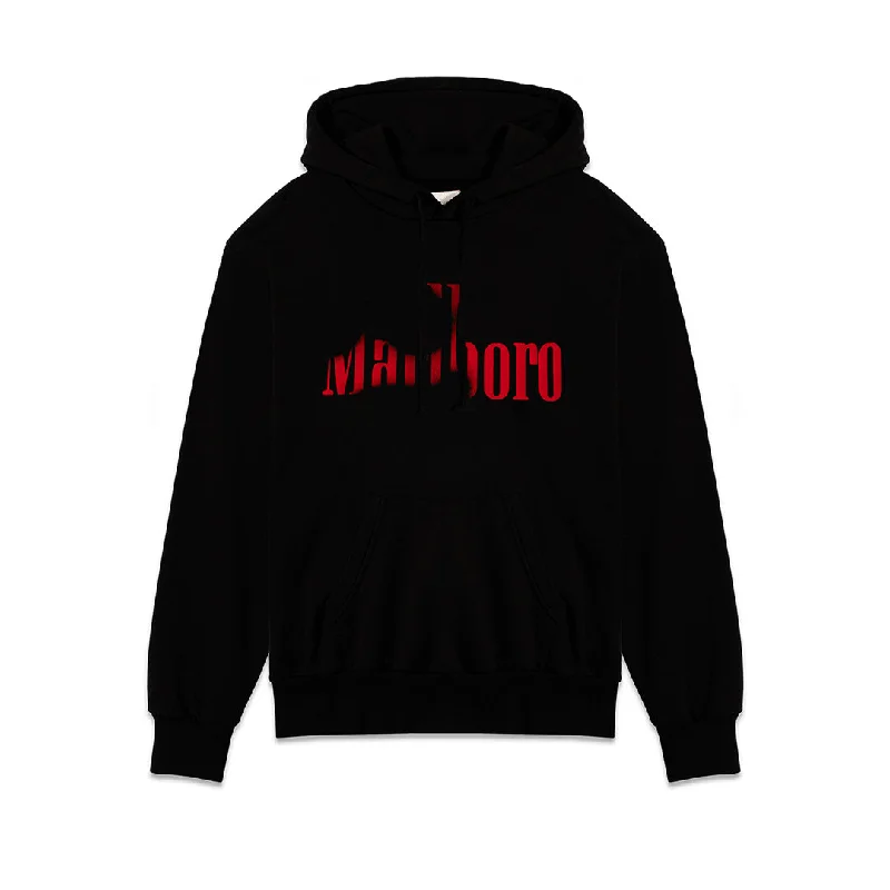 THE CIGGY HOODIE Hoodie with Hem Patch Decorative Personalized