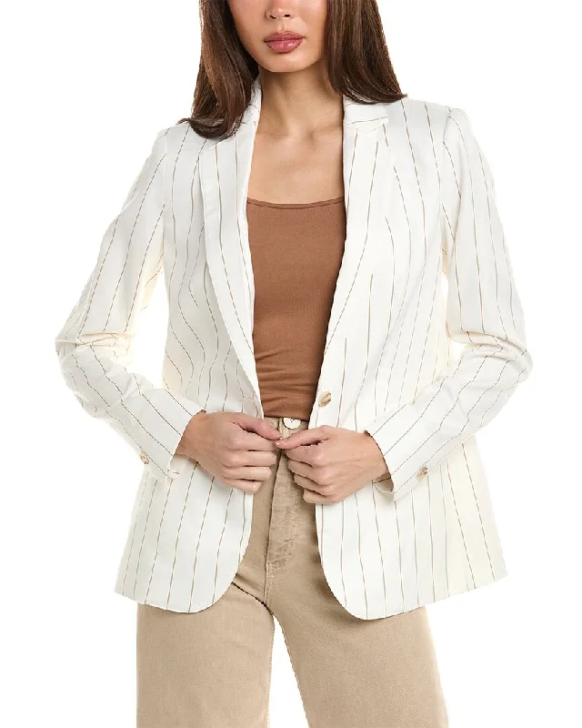 Anne Klein One-Button Notch Collar Jacket Cardigan Sweater Pullover