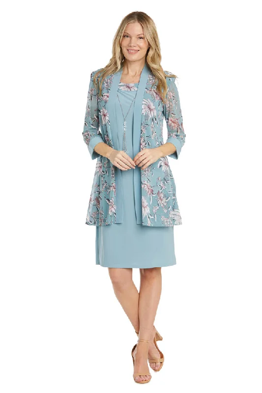 R&M Richards 1036 Print Jacket Short Mother of the Bride Dress Jersey Jacket Tulle Jacket Batik Jacket