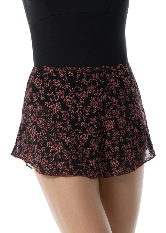 ON SALE Darling Pull-On Skirt (Sangria) chiffon skirt airy