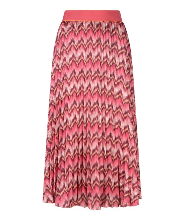 Zig Zag Skirt silk skirt elegant