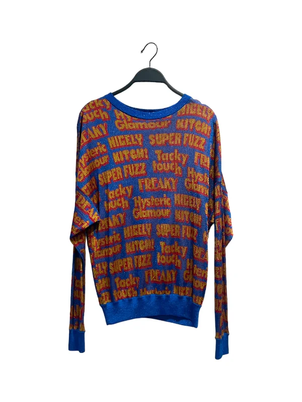 HYSTERIC GLAMOUR/Sweater/FREE/Rayon/01193NS13/01193NS13 Slim Fit Regular Fit Oversized HYSTERIC GLAMOUR/Sweater/FREE/Rayon/01193NS13/01193NS13 Slim Fit Regular Fit Oversized