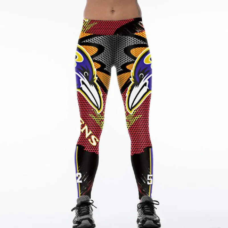 Baltimore Ravens 3D Print YOGA Gym Sports Leggings High Waist Fitness Pant Workout Trousers Stylish Capri Leggings Baltimore Ravens 3D Print YOGA Gym Sports Leggings High Waist Fitness Pant Workout Trousers Stylish Capri Leggings